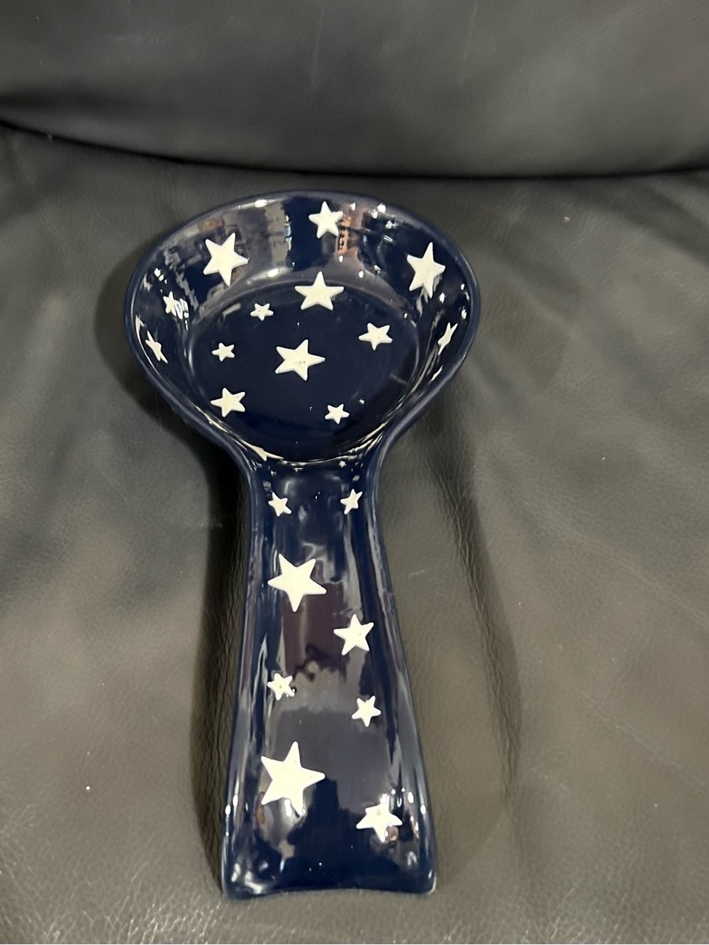 Patriotic Spoon Rest - Patriotic Stars Spoon Rest